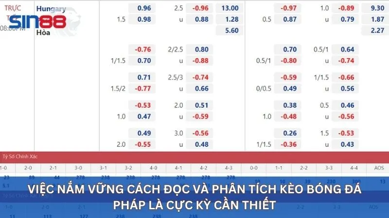 Soi Kèo Bóng Đá Pháp: Phương Pháp Soi Chính Xác Đến 100% 15 Việc nắm vững cách đọc và phân tích kèo bóng đá Pháp là cực kỳ cần thiết