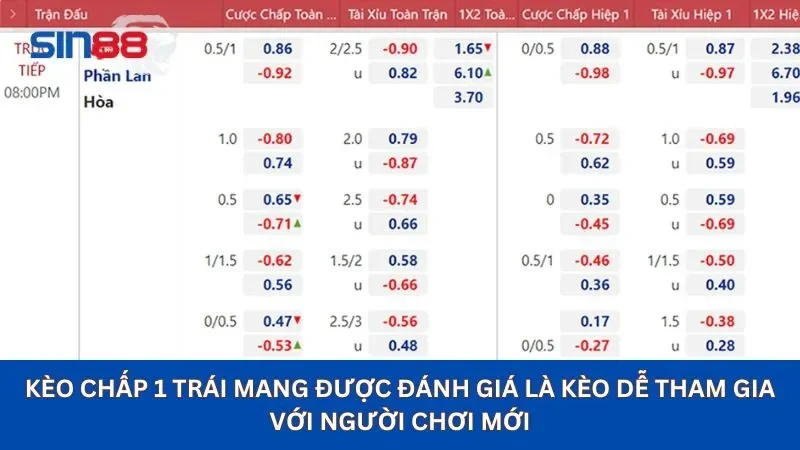 Kèo Chấp 1 Trái: Hiểu Rõ Để Tăng Tỷ Lệ Chiến Thắng Khi Soi 3 Lý do nên chơi kèo chấp 1 trái