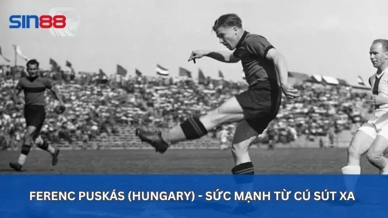 Top Cầu Thủ Ghi Bàn Nhiều Nhất Mọi Thời Đại Tính Đến 2025 4 Ferenc Puskás (Hungary) - Sức mạnh từ cú sút xa
