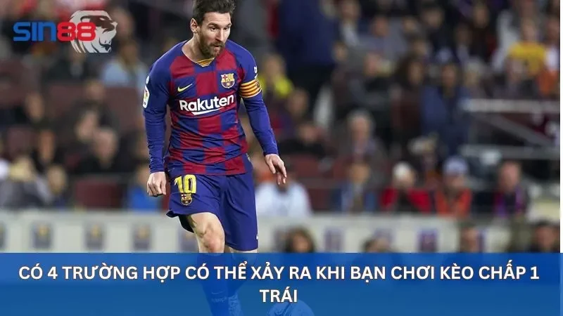Kèo Chấp 1 Trái: Hiểu Rõ Để Tăng Tỷ Lệ Chiến Thắng Khi Soi 4 Trường hợp có thể xảy ra với kèo chấp 1 trái