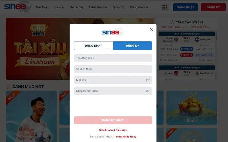 Sin88 ⭐️ Đăng Nhập sin88.com Cá Cược Trực Tuyến Uy Tín #1 10 Hướng dẫn tham gia cá cược tại sin88
